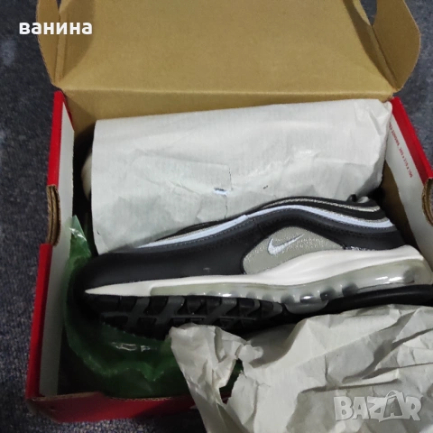 Нови оригинални Nike Air Max 97 36.5 23.5 cm, снимка 2 - Детски маратонки - 53015022