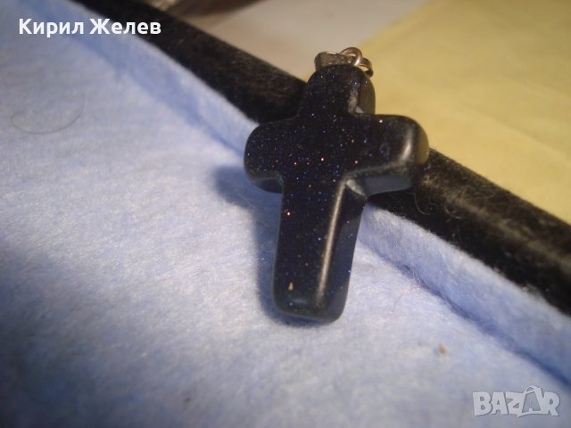 СКЪПОЦЕННО АРТ КРЪСТЧЕ от АВАНТЮРИН - ХЕНД - МЕЙД БИЖУ 27518, снимка 7 - Колиета, медальони, синджири - 36901943