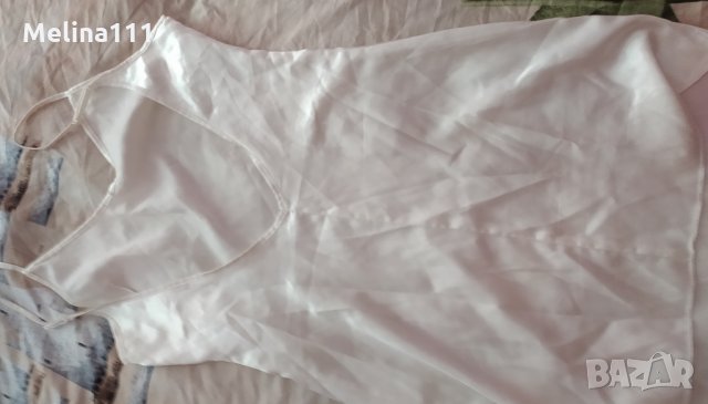 Продава сатен нощничка бяла, снимка 2 - Нощници - 33941017