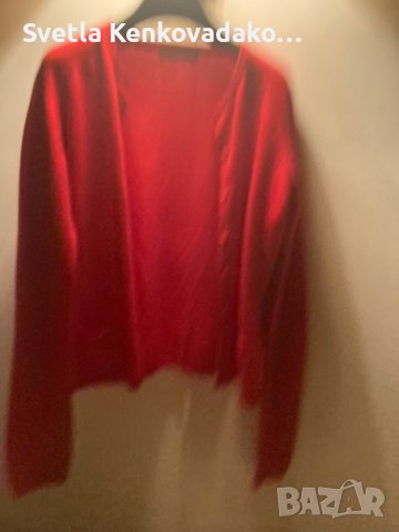 Жилетка кашмир, снимка 1 - Блузи с дълъг ръкав и пуловери - 44351099