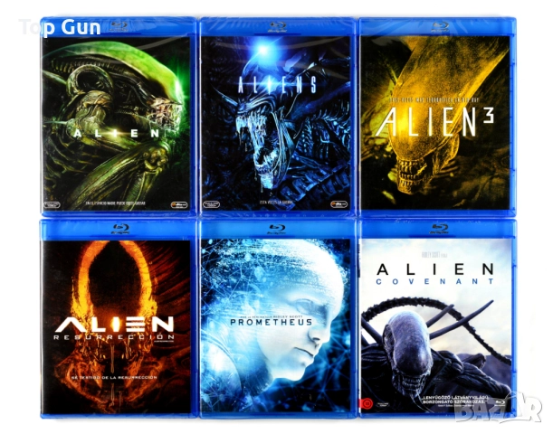 Блу Рей Пришълците Колекция Пришълецът Blu Ray Aliens
