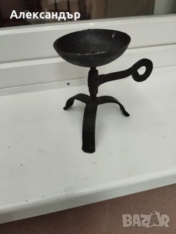 свещници ковано желязо, снимка 8 - Декорация за дома - 45724354