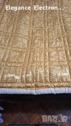 Юрган от Памук 195/155. Жълт, снимка 4 - Олекотени завивки и одеяла - 48325469