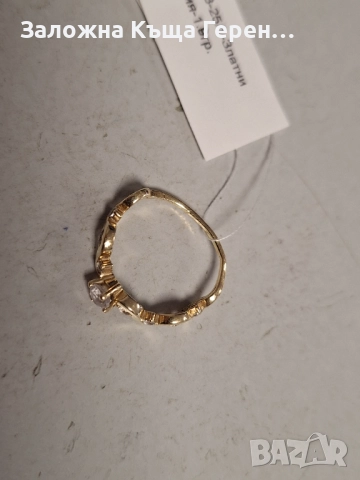 Златен пръстен 1,9гр 14к., снимка 2 - Пръстени - 52440210