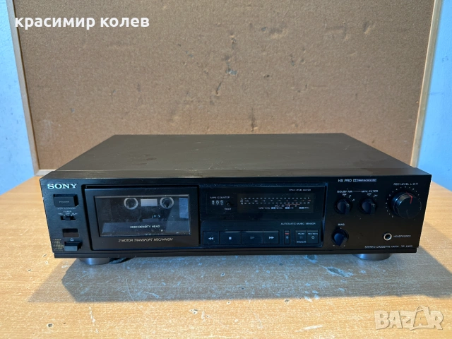 касетен дек "Sony TC-K 420"