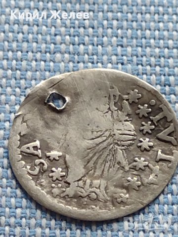 Рядка монета 1 Гросето 1647г. Република Рагуза сребро за КОЛЕКЦИОНЕРИ 13797