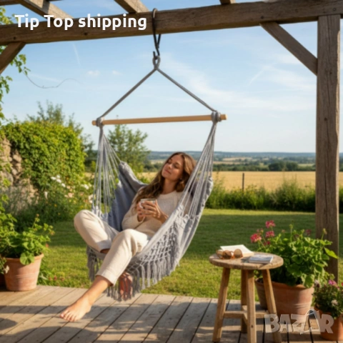 Люлка хамак , снимка 3 - Градински мебели, декорация  - 54277126