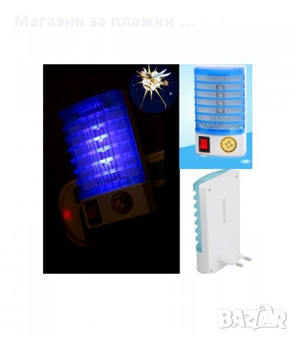 ЕЛЕКТРИЧЕСКИ УРЕД / ЛАМПА ПРОТИВ КОМАРИ ЗА КОНТАКТ 220V - код 1602, снимка 3 - Други стоки за дома - 34276612