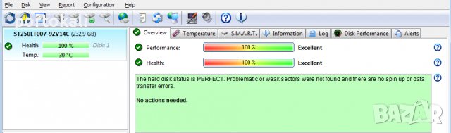 +Гаранция Твърд диск хард диск за лаптоп HDD 250GB 2.5" инча hard disk, снимка 4 - Части за лаптопи - 37262210