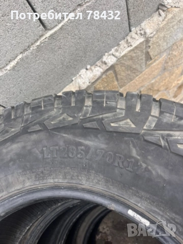 Гуми за джип 285/70/17 - 4 бр, снимка 3 - Гуми и джанти - 51882667