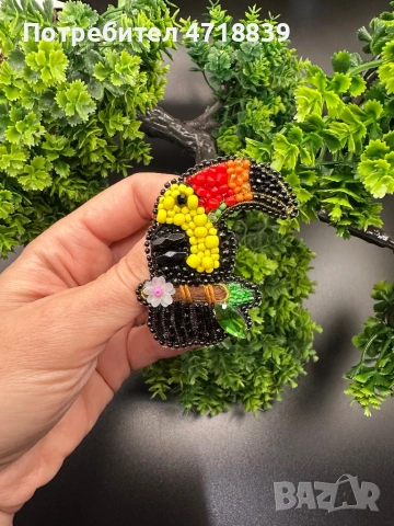 Ръчно изработени брошки , снимка 7 - Други - 53293684