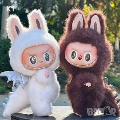 НОВО! Голямо Лабубу Zimomo Original 38cm, Labubu Zimomo The Monsters, снимка 4 - Плюшени играчки - 51147908