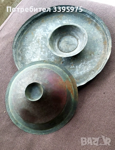 Антични медни кухненски съдове от България (19-ти век), снимка 2 - Аксесоари за кухня - 51435834