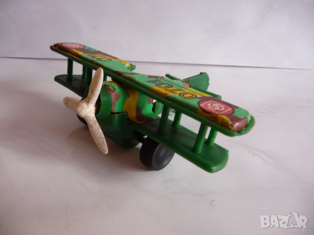 Dedal 9 стара играчка самолетче 0701 самолет крила перка, снимка 2 - Колекции - 44519199