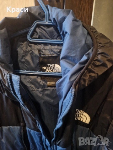The North Face Himalayan Light Synthetic Hooded яке с цветова комбинация от синьо и черно. , снимка 2 - Якета - 52966174