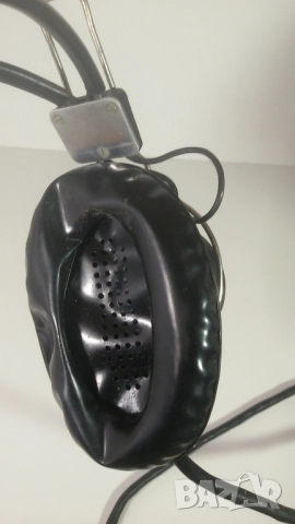 Ретро слушалки с микрофон от СССР 4-pin DIN/УС-1 конектор, снимка 5 - Слушалки и портативни колонки - 52058854