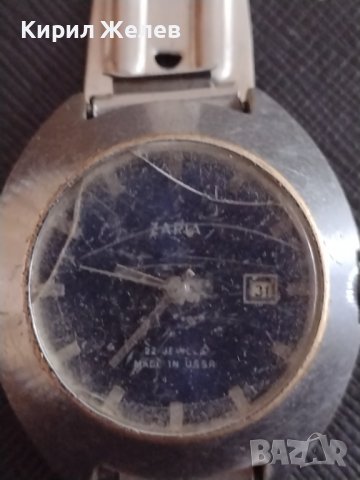 СТАР КОЛЕКЦИОНЕРСКИ ЧАСОВНИК ZARIA 22 JEWELS USSR за колекция 33383, снимка 2 - Антикварни и старинни предмети - 38690433