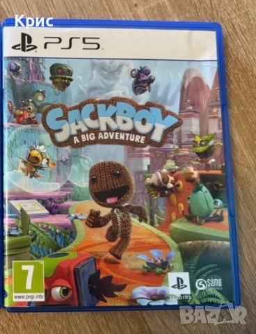 Игра за PlayStation 5 - Sackboy в перфектно състояние.