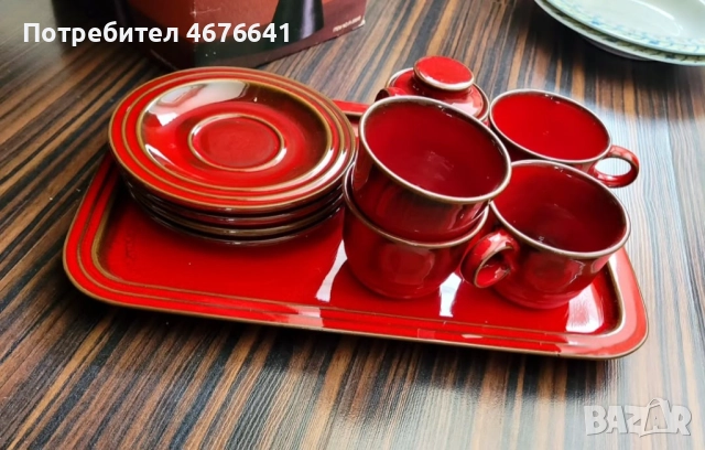 Винтидж сервиз за кафе, снимка 3 - Сервизи - 52936469