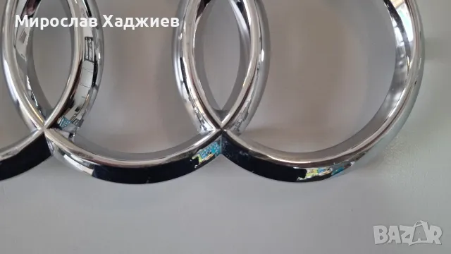 Емблема предна решетка Ауди Q7, снимка 6 - Части - 49539682