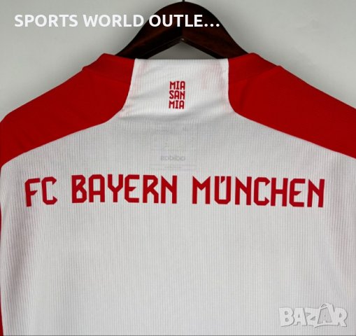 Тениска на Байерн Мюнхен 2023/2024, снимка 4 - Спортни дрехи, екипи - 42317663