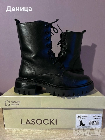 Дамски кожени боти LASOCKI - 39 номер