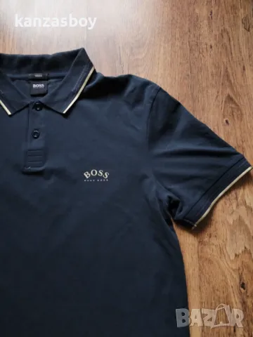 hugo boss - страхотна мъжка тениска Л, снимка 3 - Тениски - 50423987