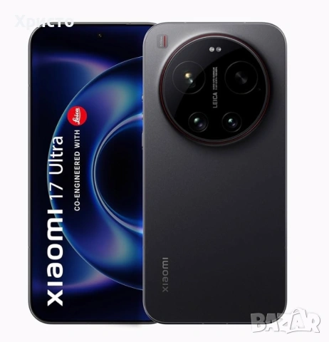 НОВ!!! Xiaomi 17 Ultra, 16GB RAM, 512GB, Black + Photography Kit Pro , снимка 2 - Xiaomi - 54042110