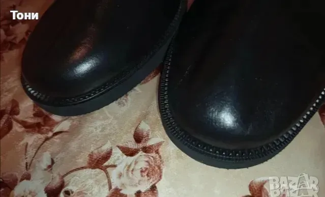 PANTHER Оригинал Нови Кожени Мъжки Боти 43 , снимка 6 - Мъжки боти - 49037399