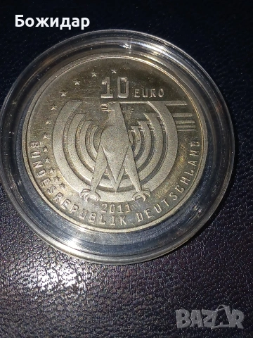 10 Евро 2011г. Германия.