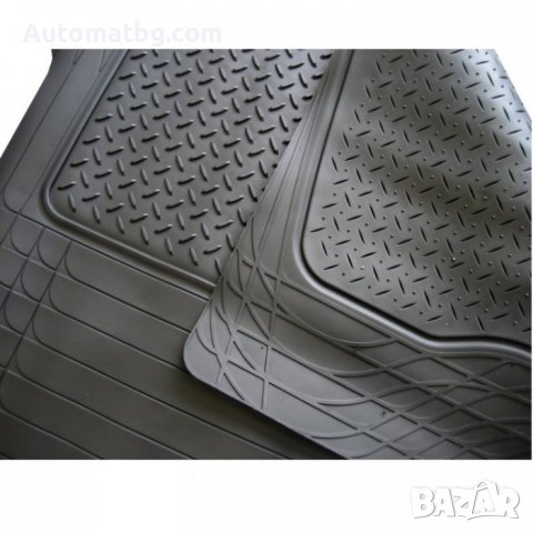 Универсална стелка за багажник Automat, Гумена, 109 x 144 см, Черен, снимка 5 - Аксесоари и консумативи - 38580019