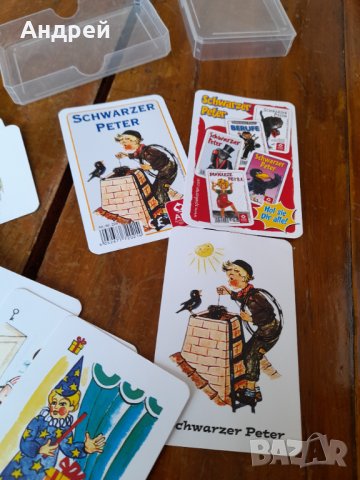 Стари карти за игра Schwarzer Peter,Черен Петър #2, снимка 3 - Други ценни предмети - 34192223