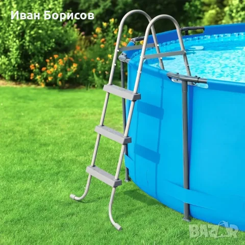 ЧИСТО НОВА Стълба за басейн 1.07 м (42") – Intex / Bestwaу