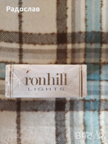 стара кутия от цигари ronhil, снимка 6 - Колекции - 54043251