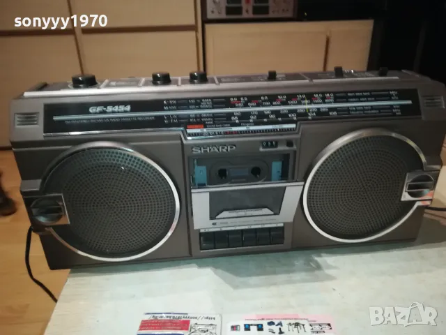 SHARP JAPAN-ВНОС SWISS 0812240841, снимка 11 - Радиокасетофони, транзистори - 48265385