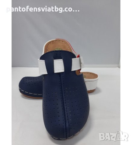 Дамско сабо т.син 36/41, снимка 2 - Чехли - 42764407