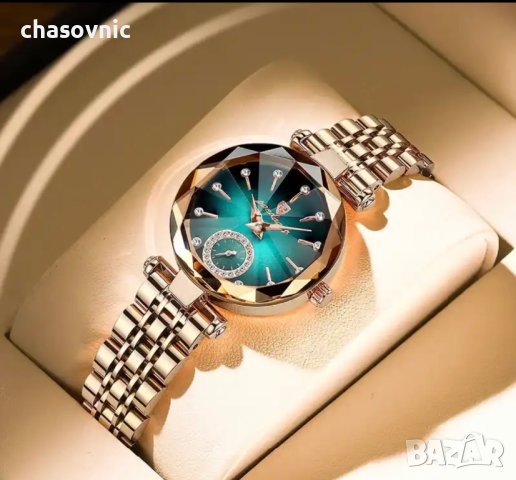 Красиви дамски часовници кварцов водоустойчив дамски часовник гривна, снимка 6 - Дамски - 44334254