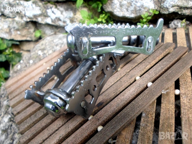 Ретро педали KKT Sprint, снимка 2 - Части за велосипеди - 54255310