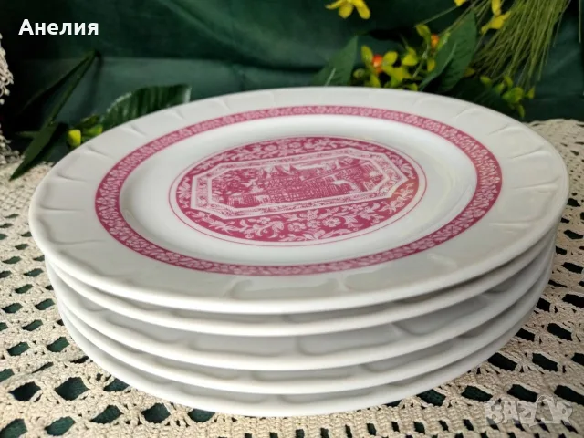 Heinrich England чаши за капучино,сладолед,топъл шоколад и чинии, снимка 11 - Чаши - 56116267