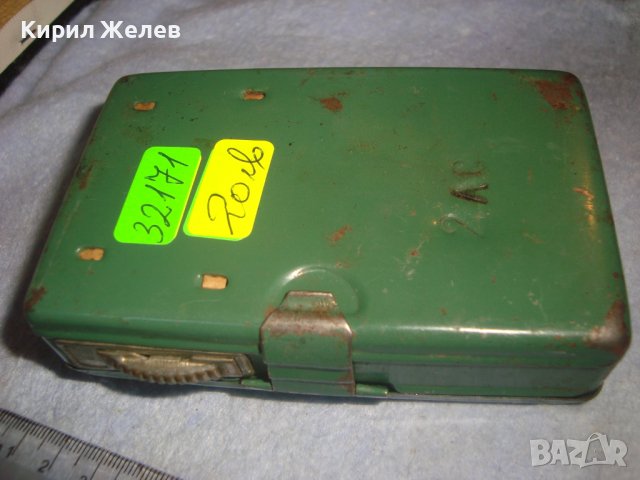 СВЕТЛИНА - СТАРО СИГНАЛНО МЕТАЛНО РЯДКО РЕТРО БГ - ФЕНЕРЧЕ ВОЕННО 32171, снимка 4 - Антикварни и старинни предмети - 38276922