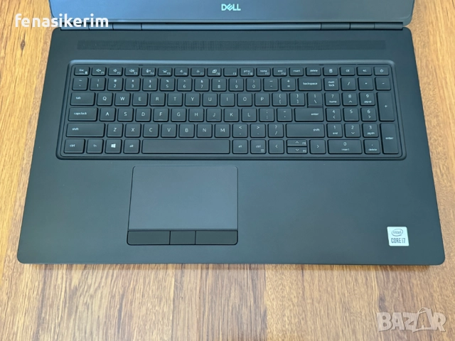 17.3' FHD IPS Core i7-10850H DELL Precision 7750 32GB DDR4/512GB NVMe/Nvidia RTX 5000 16GB/Бат 6ч, снимка 11 - Лаптопи за работа - 52802302