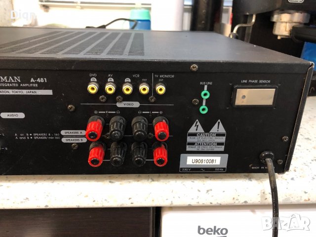 Luxman A-481, снимка 11 - Ресийвъри, усилватели, смесителни пултове - 38178294