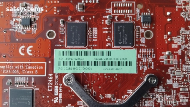 Видео карта ATi FireGL V3600 256MB GDDR2 128bit PCI-E, снимка 8 - Видеокарти - 51945930