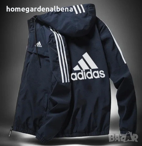 Мъжка ветровка Adidas, снимка 4 - Спортни дрехи, екипи - 54316793