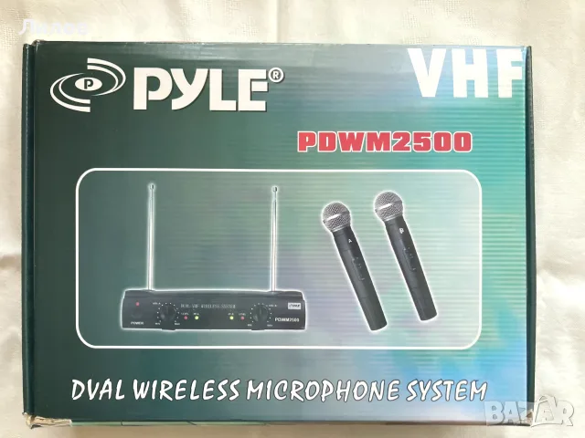 Продавам професионална микрофонна система PYLE PDWM-2500