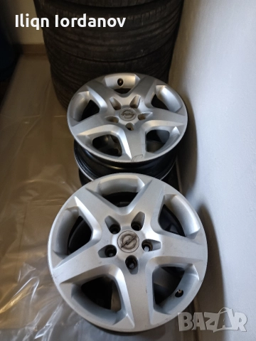 Джанти Опел Зафира Б 16ки с летни гуми към тях за Варна и региона.