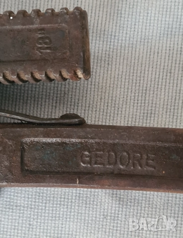 Водопроводен тръбен ключ немски , снимка 3 - Ключове - 52355130