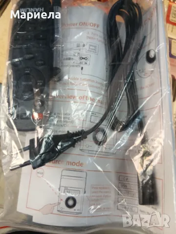 Portable CD Player 20W , Преносима мултифунционална аудио система , снимка 10 - Bluetooth тонколони - 50303484