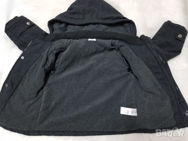 Детско палто F&F 60% вълна 2-3 години, снимка 8 - Детски якета и елеци - 52860187