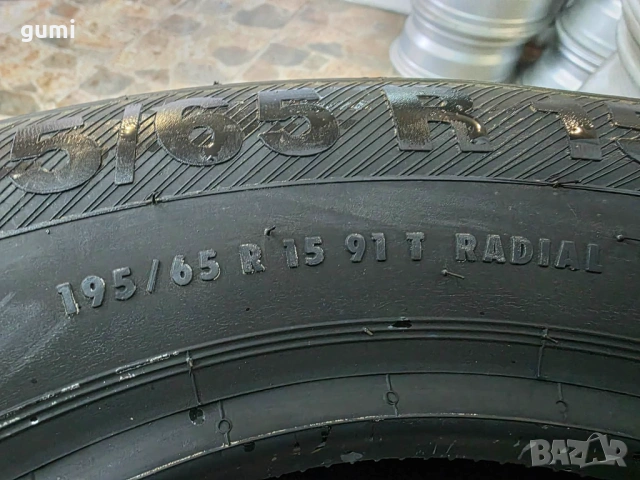 1бр летна гумa 195/65/15 BARUM L04850, снимка 3 - Гуми и джанти - 53378888